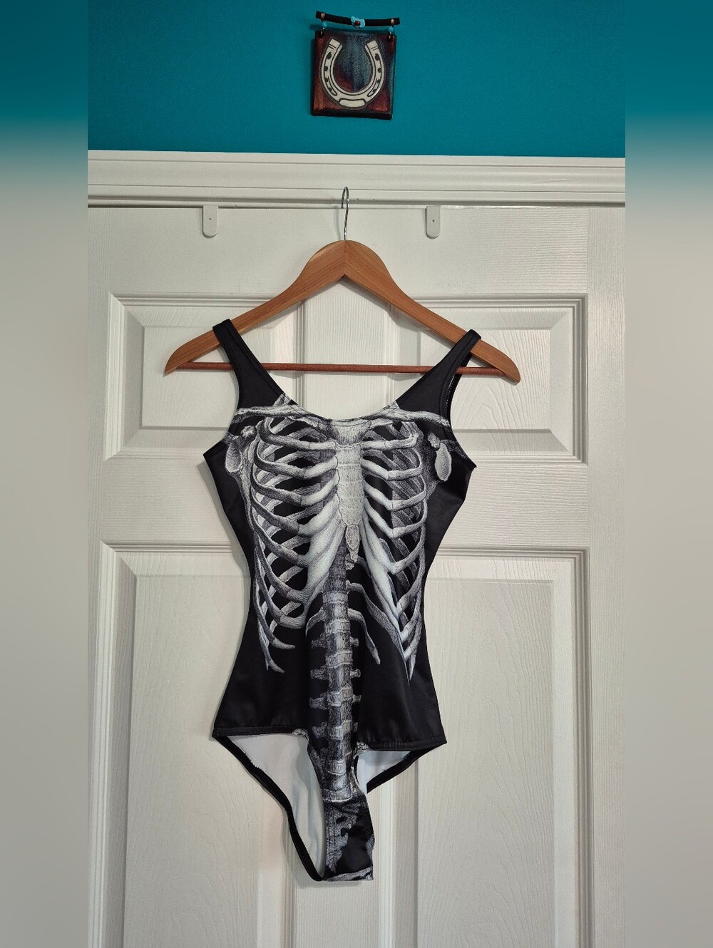 EUC - Black Milk Clothing Skeleton Bathing Suit Body Suit